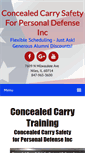 Mobile Screenshot of ccspdtraining.com